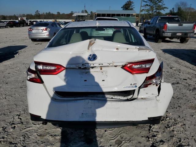 4T1B31HK7KU517265 - 2019 TOYOTA CAMRY LE WHITE photo 6