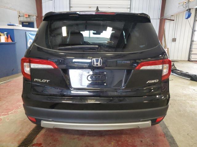 5FNYF6H5XKB075541 - 2019 HONDA PILOT EXL BLACK photo 6