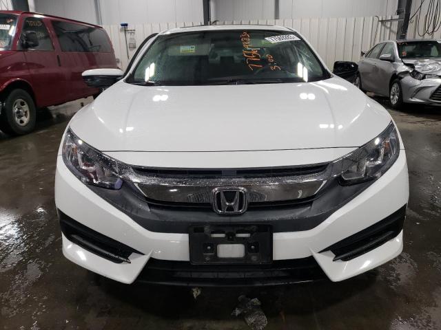 19XFC2F78JE002167 - 2018 HONDA CIVIC EX WHITE photo 5