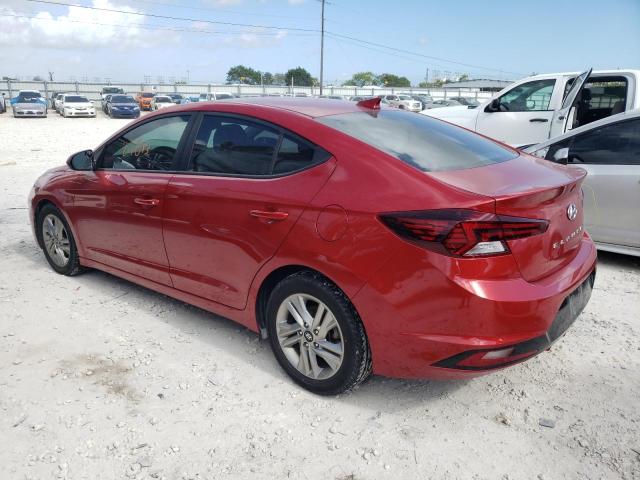 5NPD84LF3LH528219 - 2020 HYUNDAI ELANTRA SEL RED photo 2