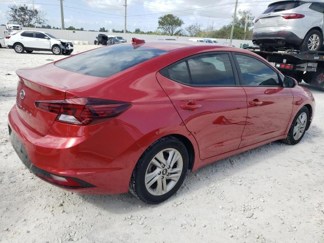 5NPD84LF3LH528219 - 2020 HYUNDAI ELANTRA SEL RED photo 3