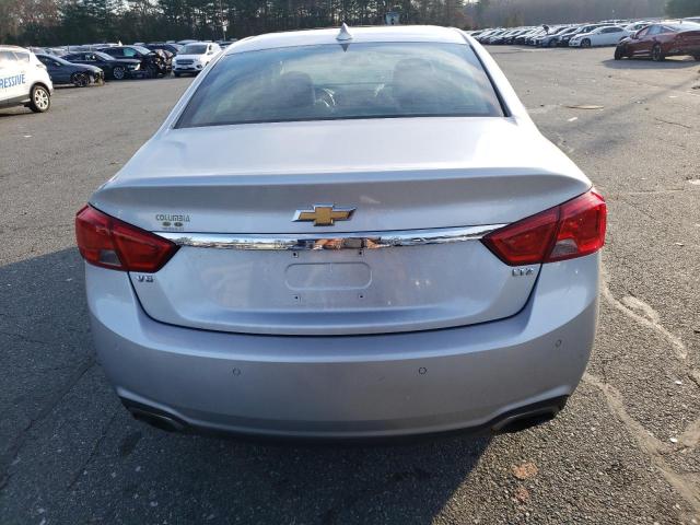 2G1165S37F9217558 - 2015 CHEVROLET IMPALA LTZ SILVER photo 6