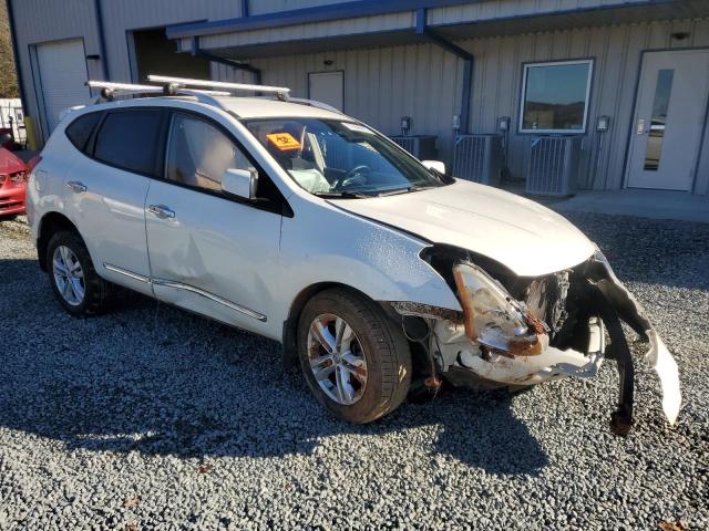 JN8AS5MV6CW416254 - 2012 NISSAN ROGUE S WHITE photo 4