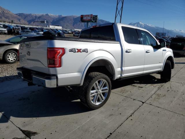 1FTEW1EG4GKD18735 - 2016 FORD F150 SUPERCREW SILVER photo 3