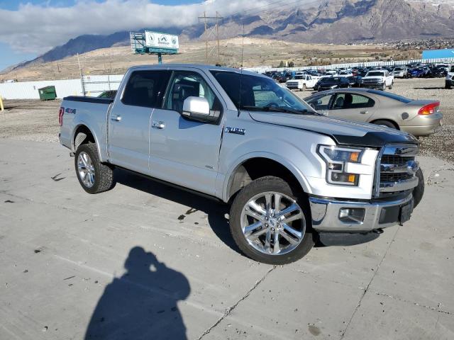 1FTEW1EG4GKD18735 - 2016 FORD F150 SUPERCREW SILVER photo 4