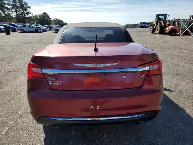 1C3BCBEG8DN635532 - 2013 CHRYSLER 200 TOURING MAROON photo 6