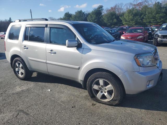 5FNYF4H61BB045888 - 2011 HONDA PILOT EXL SILVER photo 4