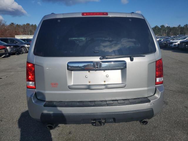 5FNYF4H61BB045888 - 2011 HONDA PILOT EXL SILVER photo 6