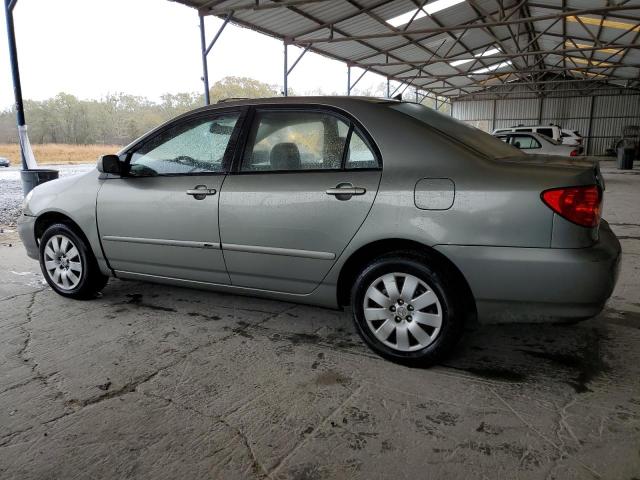 1NXBR38E03Z136752 - 2003 TOYOTA COROLLA CE GRAY photo 2