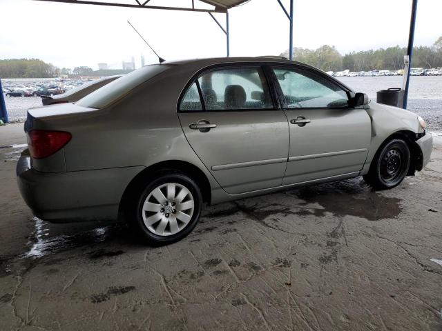 1NXBR38E03Z136752 - 2003 TOYOTA COROLLA CE GRAY photo 3