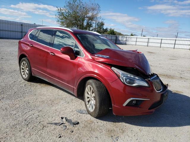 LRBFXBSA9HD049398 - 2017 BUICK ENVISION ESSENCE MAROON photo 4