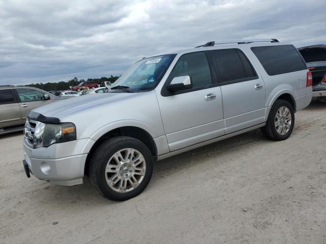 1FMJK1K51CEF46872 - 2012 FORD EXPEDITION EL LIMITED SILVER photo 1