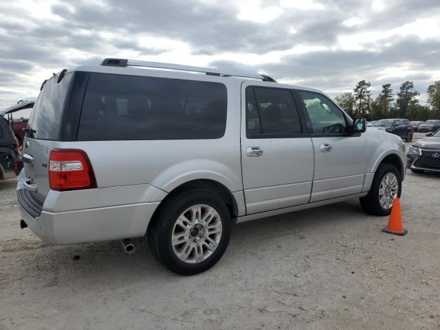 1FMJK1K51CEF46872 - 2012 FORD EXPEDITION EL LIMITED SILVER photo 3