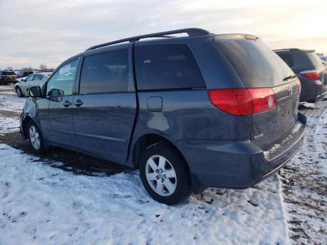 5TDZK23C78S136055 - 2008 TOYOTA SIENNA CE GRAY photo 2