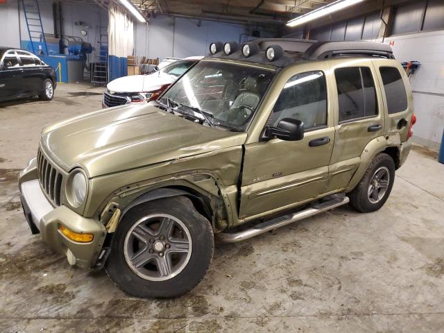 1J8GL38K63W616700 - 2003 JEEP LIBERTY RENEGADE GREEN photo 1