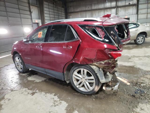 3GNAXWEX9JL377267 - 2018 CHEVROLET EQUINOX PREMIER MAROON photo 2