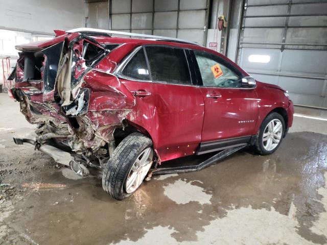 3GNAXWEX9JL377267 - 2018 CHEVROLET EQUINOX PREMIER MAROON photo 3