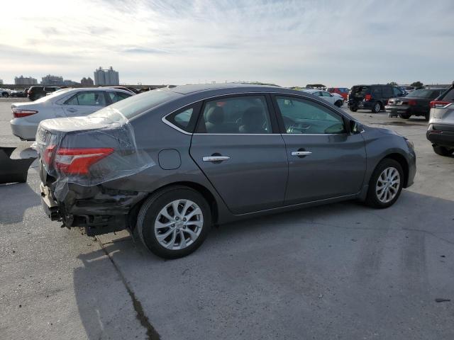 3N1AB7AP7JL656707 - 2018 NISSAN SENTRA S GRAY photo 3