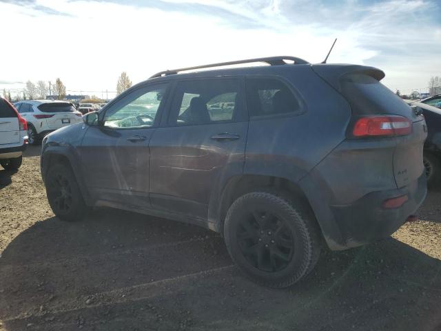 1C4PJMBS0FW740526 - 2015 JEEP CHEROKEE TRAILHAWK GRAY photo 2