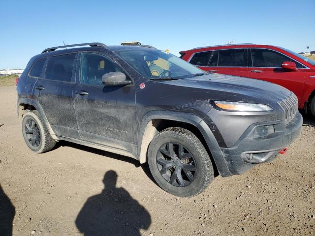 1C4PJMBS0FW740526 - 2015 JEEP CHEROKEE TRAILHAWK GRAY photo 4