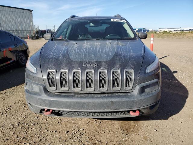 1C4PJMBS0FW740526 - 2015 JEEP CHEROKEE TRAILHAWK GRAY photo 5