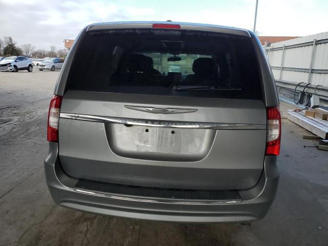 2C4RC1BG5GR104109 - 2016 CHRYSLER TOWN & COU TOURING SILVER photo 6