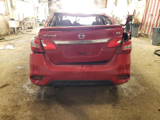 3N1AB7AP4KY331808 - 2019 NISSAN SENTRA S RED photo 6