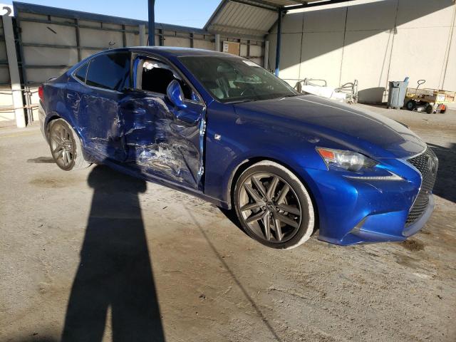 JTHBA1D2XG5007394 - 2016 LEXUS IS 200T BLUE photo 4