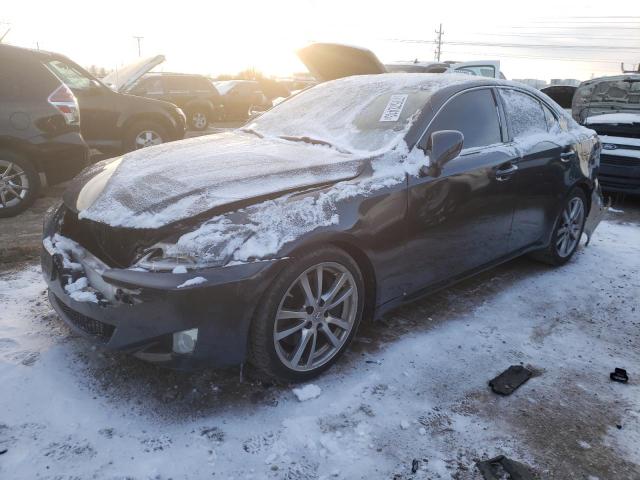 JTHBE262382014438 - 2008 LEXUS IS 350 BLACK photo 1