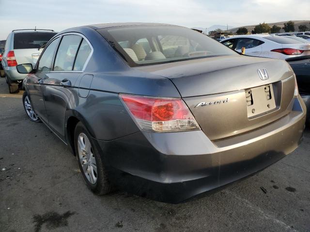 1HGCP26478A090222 - 2008 HONDA ACCORD LXP GRAY photo 2