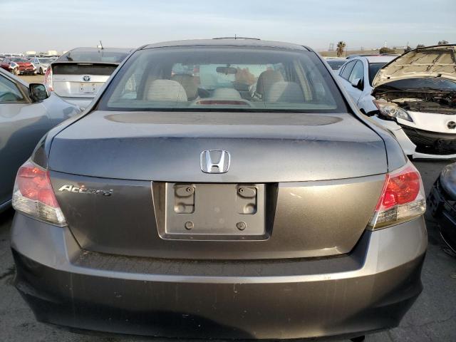 1HGCP26478A090222 - 2008 HONDA ACCORD LXP GRAY photo 6