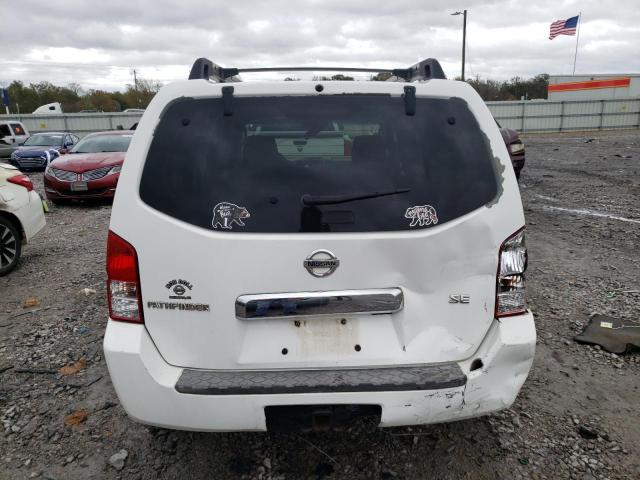5N1AR18U57C618491 - 2007 NISSAN PATHFINDER LE WHITE photo 6