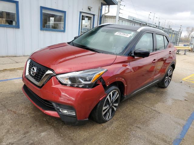 3N1CP5CU6KL561767 - 2019 NISSAN KICKS S MAROON photo 1