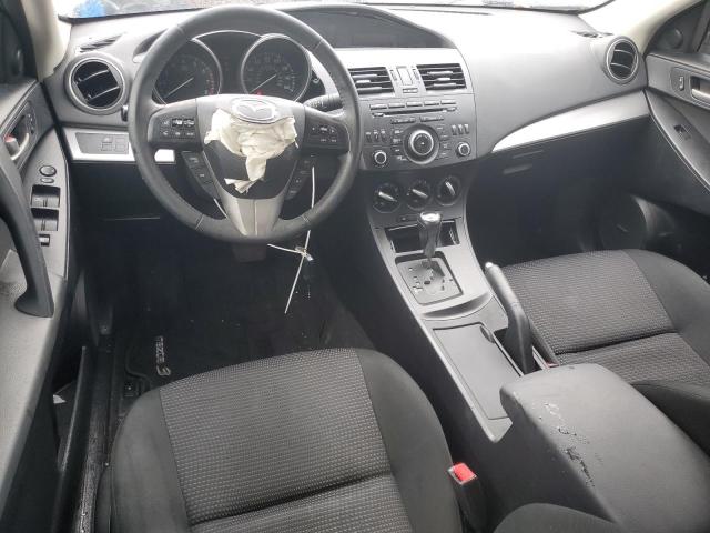 JM1BL1V71C1694837 - 2012 MAZDA 3 I WHITE photo 8