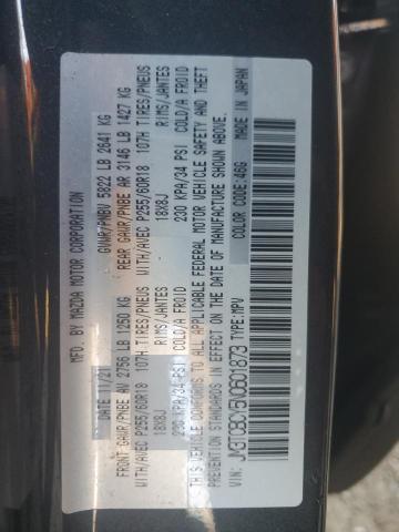 JM3TCBCY5N0601873 - 2022 MAZDA CX-9 TOURING Szary zdjęcie 13