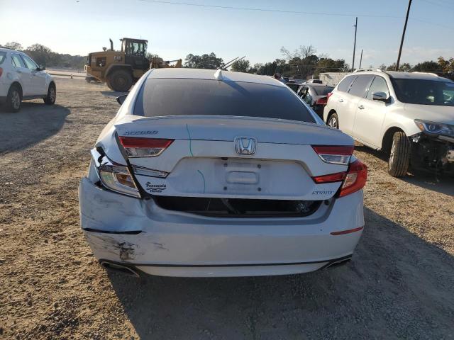 1HGCV1F36LA047703 - 2020 HONDA ACCORD SPORT WHITE photo 6