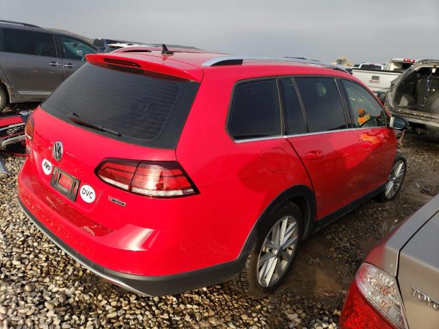 3VWH17AU3KM510821 - 2019 VOLKSWAGEN GOLF ALLTR S RED photo 3