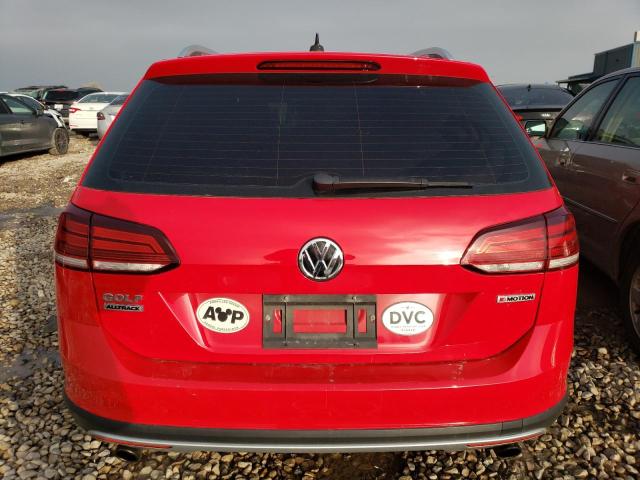 3VWH17AU3KM510821 - 2019 VOLKSWAGEN GOLF ALLTR S RED photo 6