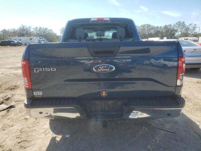 1FTEW1CP8HFA23621 - 2017 FORD F150 SUPERCREW BLUE photo 6