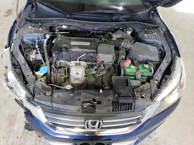 1HGCR2F36FA004395 - 2015 HONDA ACCORD LX BLUE photo 11