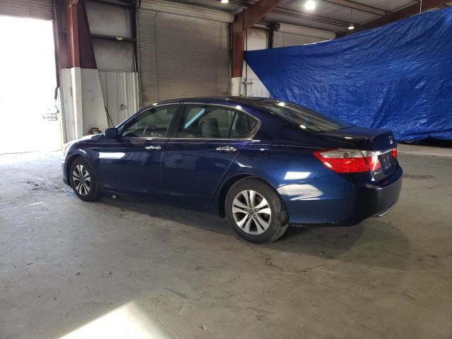 1HGCR2F36FA004395 - 2015 HONDA ACCORD LX BLUE photo 2