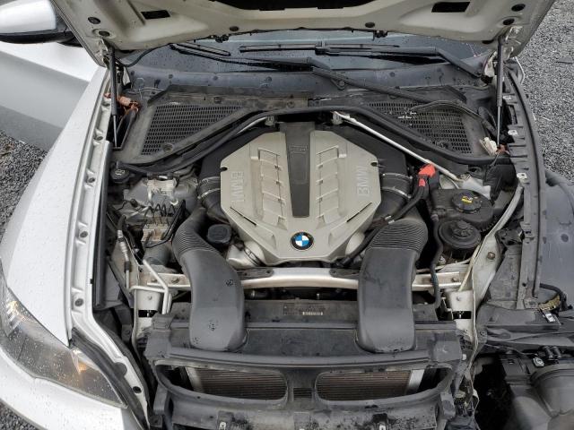 5UXFG83599LZ94038 - 2009 BMW X6 SILVER photo 11