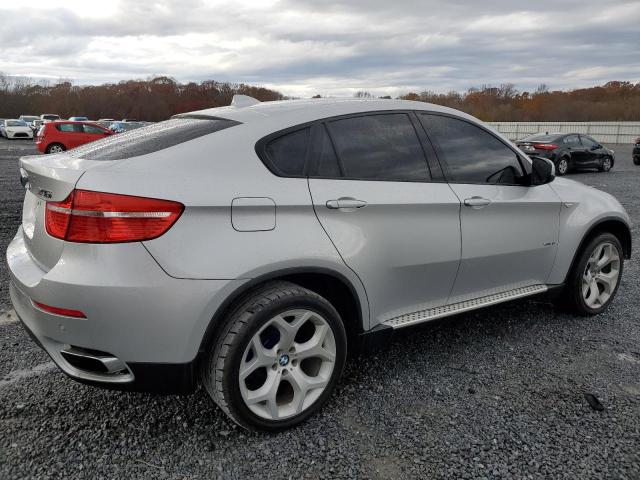 5UXFG83599LZ94038 - 2009 BMW X6 SILVER photo 3