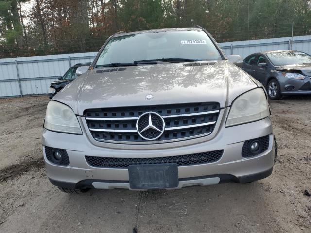 4JGBB86E27A179324 - 2007 MERCEDES-BENZ ML 350 SILVER photo 5