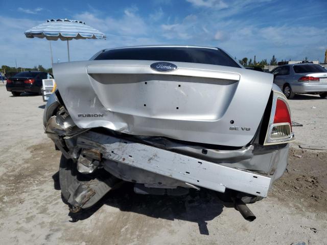 3FAHP07166R248779 - 2006 FORD FUSION SE SILVER photo 6