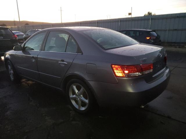 5NPEU46F96H042692 - 2006 HYUNDAI SONATA GLS GRAY photo 2