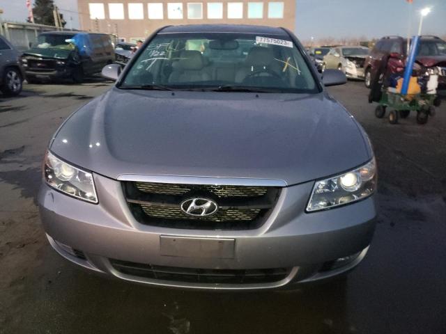 5NPEU46F96H042692 - 2006 HYUNDAI SONATA GLS GRAY photo 5