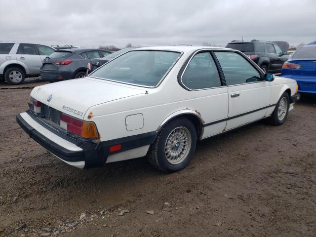 WBAEC8405F0610911 - 1985 BMW 635 CSI AUTOMATIC WHITE photo 3