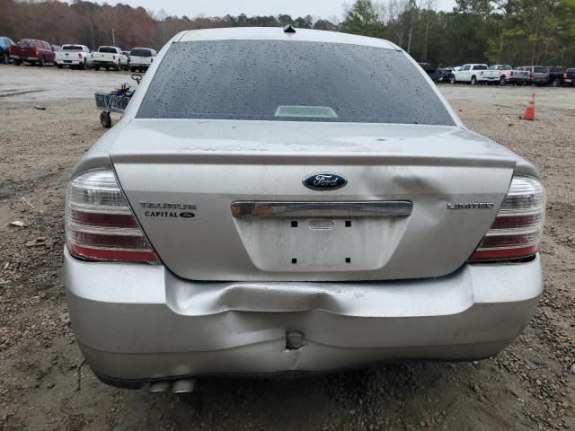 1FAHP25W18G155186 - 2008 FORD TAURUS LIMITED SILVER photo 6