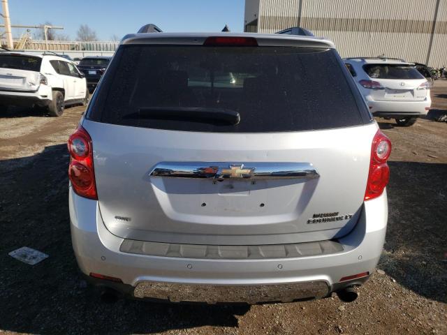 2CNFLNEY6A6349522 - 2010 CHEVROLET EQUINOX LT SILVER photo 6